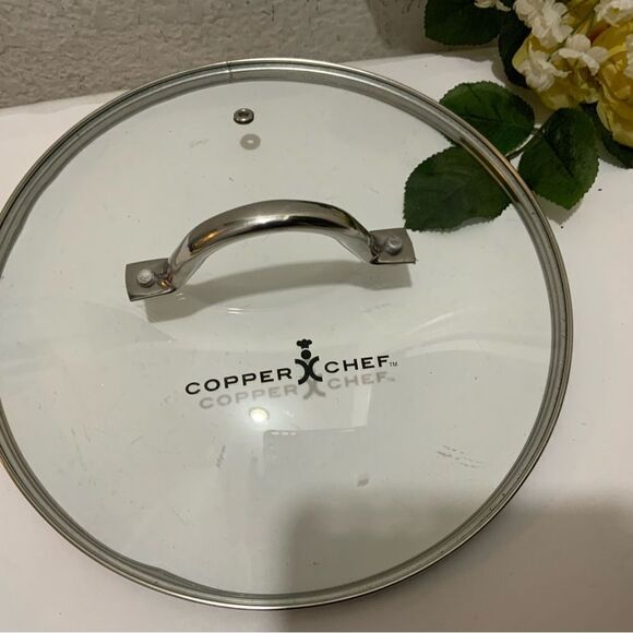 Copper chef round 10” lid G8 - Picture 2 of 4